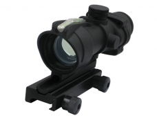 Tactical Fiber Optical Green Dot Sight Scope with Adjustable Gun Mount